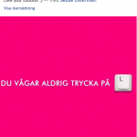 tryck på L