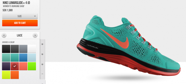 Nike Lunarlon-designade