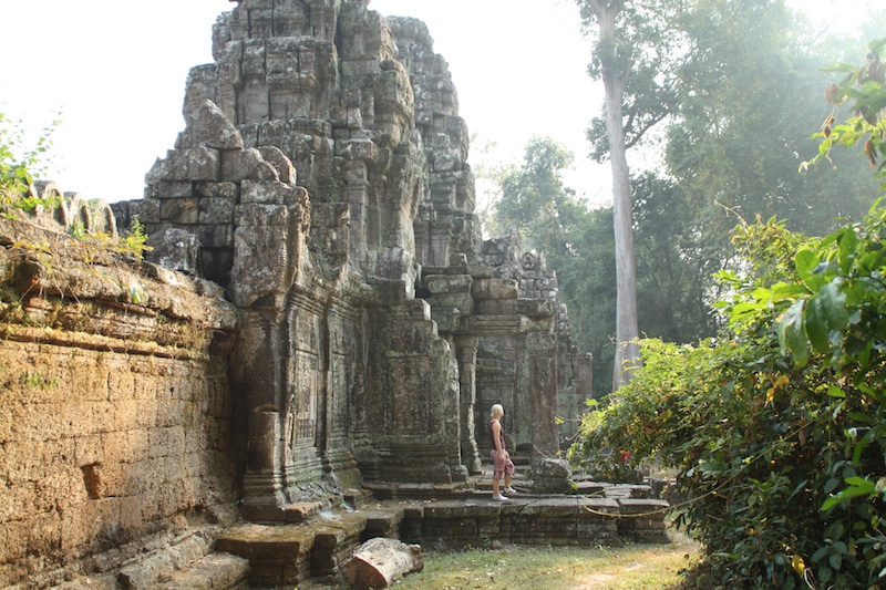Tempel i Kambodja