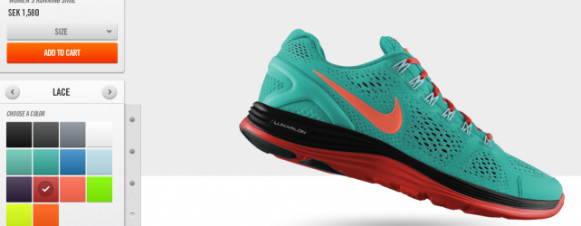 Nike Lunarlon-designade