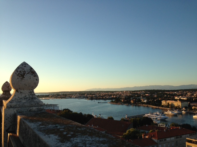 Utsikt över Zadar