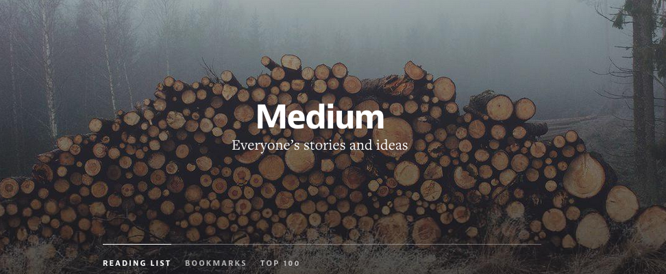Medium-everyone´s stories and ideas